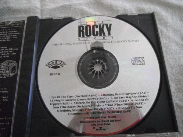 Cd- the rocky story- soundtrack album