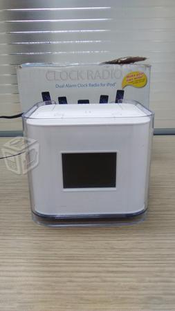 Bocina Radio Reloj para Ipod