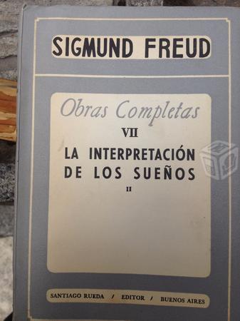 Libros. Obras completas de Sigmund Freud. 9 vol