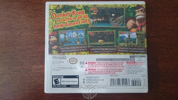 Donkey Kong Country Returns Nintendo 3DS XL