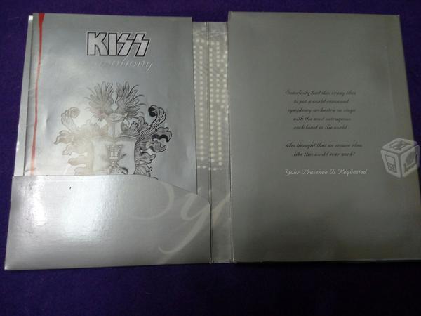 Kiss SYMPHONY DVD DOBLE