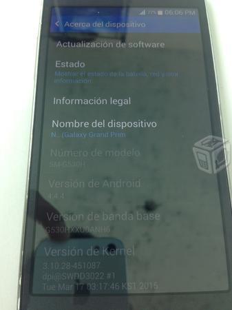 Galaxy Grand Prime liberado buenas condiciones