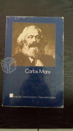 Libro El Capital de Carlos Marx