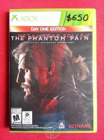 Metal gear v phantom pain xbox 360 (SEMINUEVO)