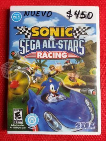 Sonic & sega all stars racing wii (nuevo)