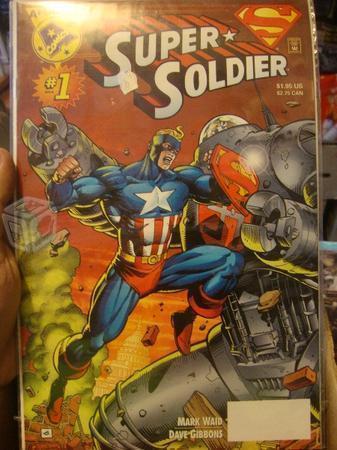 Marvel / Dc Comics Corossover Supersoldier en Ingl