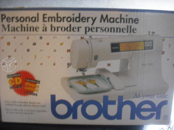 Maquina Bordadora Brother PE150