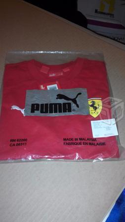 Playera Puma Escudería Ferrari Original