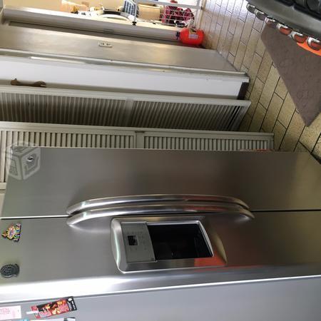 Refrigerador GE duplex 23 pies Aluminio impecable