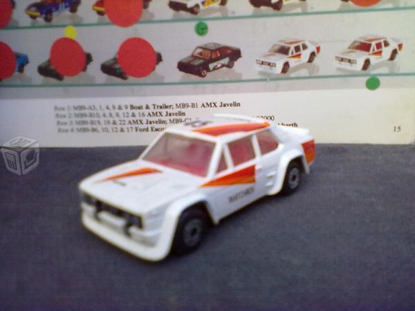 FIAT ABARTH MATCHBOX SUPERFAST MADE IN ENGLAND 80s