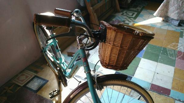 Hermosa bicicleta vintage