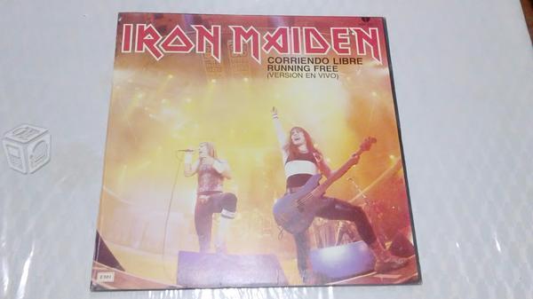 LP Iron Maiden Running Free