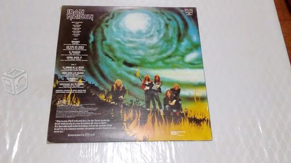 LP Iron Maiden the number of the beast