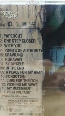 Linkin park hybrid theory Ed japonesa