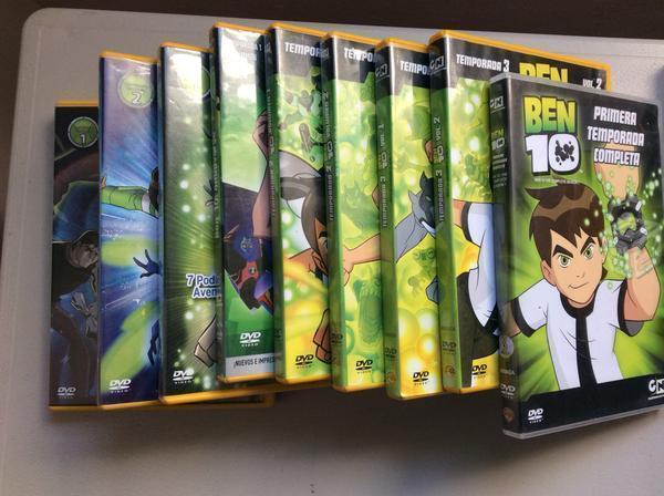 Colección original ben10 5 temporadas v/c