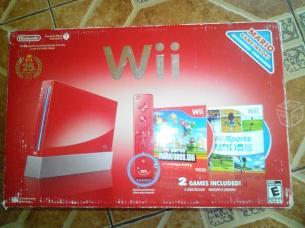 Wii (edición Limitada de Mario Bros)
