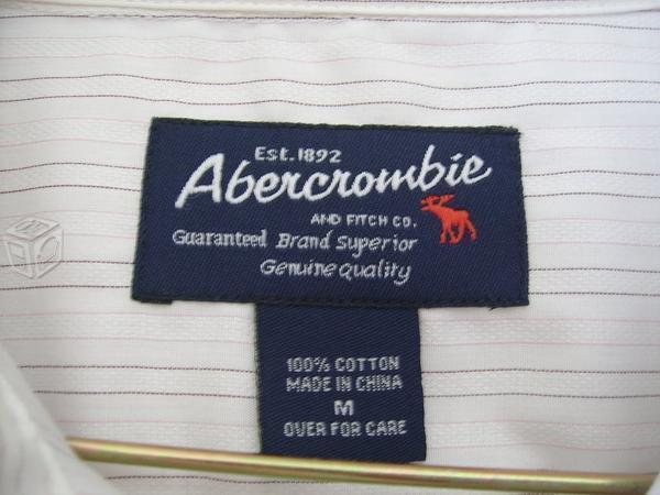 Camisa ABERCROMBIE AND FITCH talla M, CABALLERO