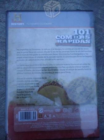 DVD 101 Comidas Rapidas Que Cambiaron Al Mundo His