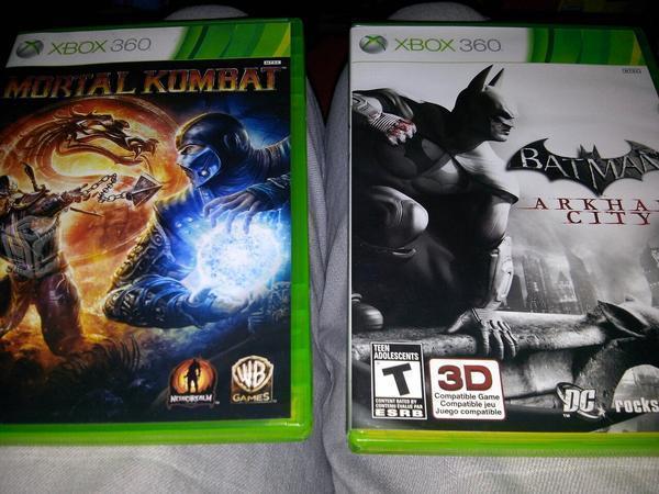 Mortal kombat y batman xbox 360