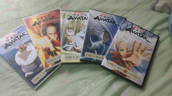 DVDs Avatar leyenda de Aang
