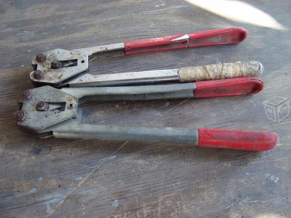 En buen estado pinzas flejadoras