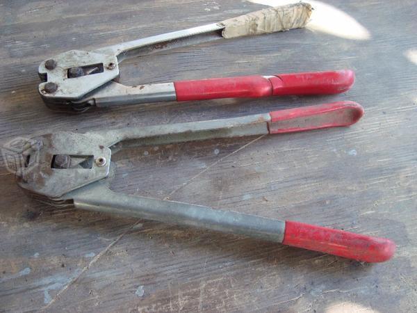 En buen estado pinzas flejadoras