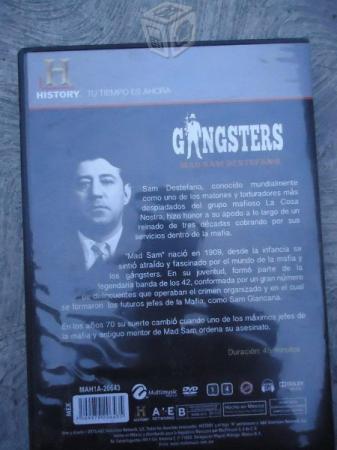 DVD Mafiosos Mad Sam Destefano Documental History