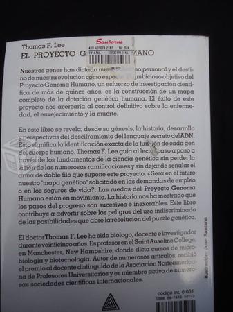 El Proyecto Genoma Humano Thomas Lee