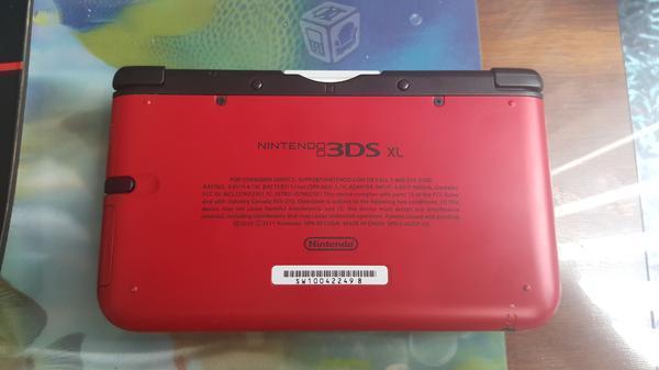 Nintendo 3ds XL Rojo