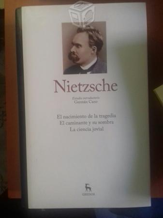 Libro Nietzsche Gredos 1