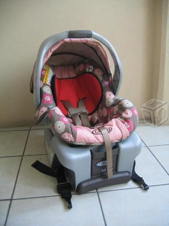 Portabebé graco rosa para bebe recien nacido