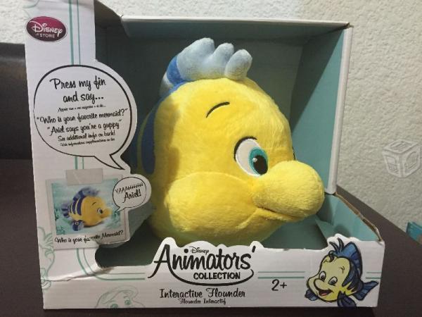 Animators Flounder Interactivo Ariel Disney Store