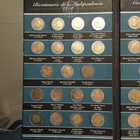 Colección de Monedas de 5 pesos