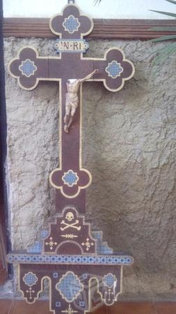 Cruz del siglo 19 reliquia