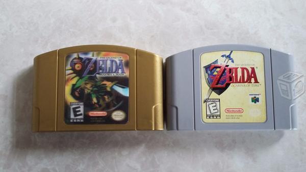 Zelda Ocarina of time y majoras para Nintendo 64