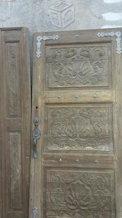 Puerta antigua de madera