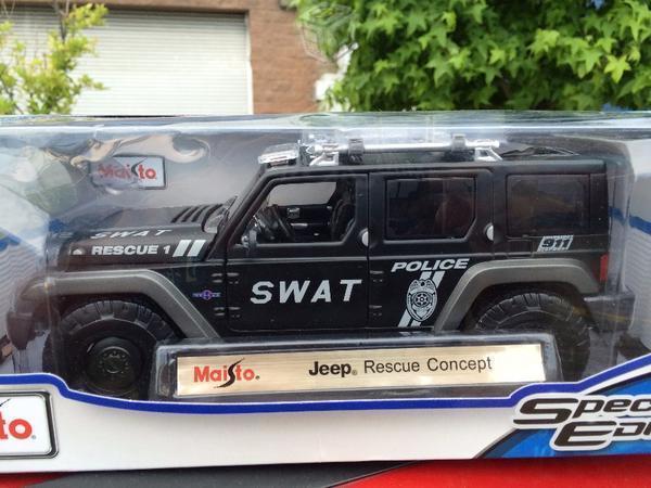 Jeep rescue concept swat 1/18