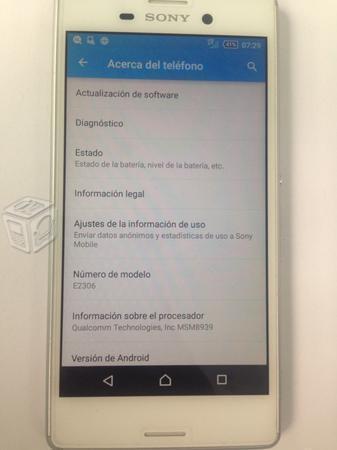 Xperia M4 Aqua Iusacell buenas condiciones