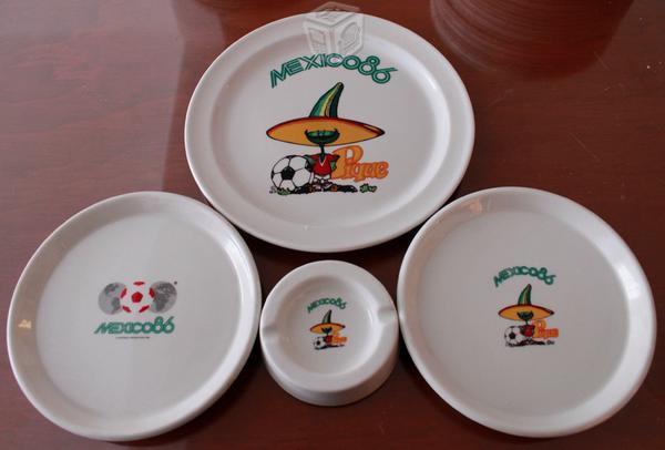 Colección de platos méxico 86