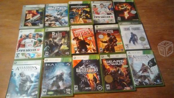 Xbox 360 varios títulos en 200$