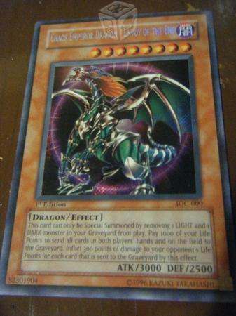 Chaos Emperor Dragon IOC primera edicion Yu-Gi-Oh