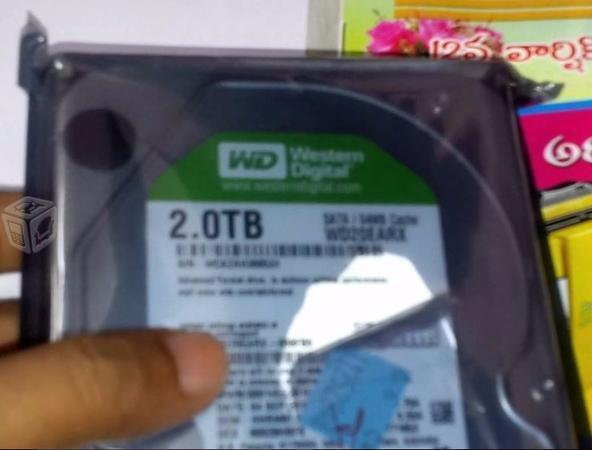 Disco duro interno wd 2tb 3.5 5400rpm