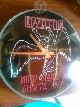 Led Zeppelin Reloj de Pared US Tour 1977