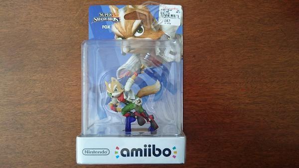 Amiibo Fox Wii U o New Nintendo 3DS XL Nuevo