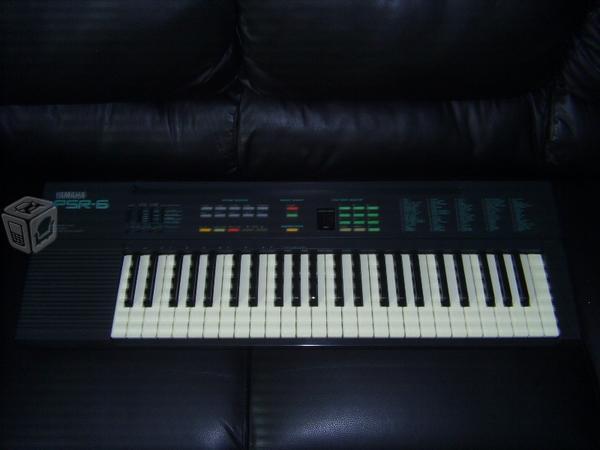 Teclado sintetizador yamaha psr-6 vintage 80's