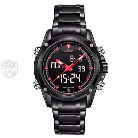 Reloj NaviForce 9050 Black Acero Inoxidable