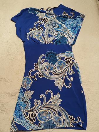 Vestido azul talla m