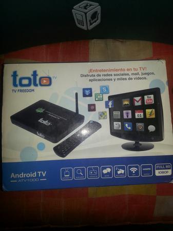 Toto tv convierte tu tv en Smart Tv Android