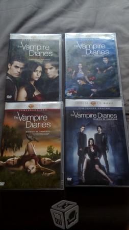 The Vampire Diaries Temporadas 1-4 DVD