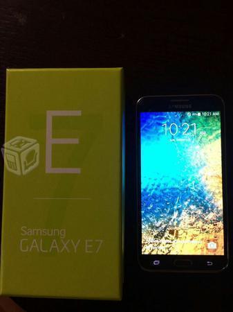 Samsung Galaxy E7 negro usado liberado
